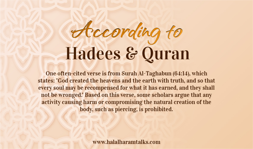 Why is Ear Piercing Halal or Haram