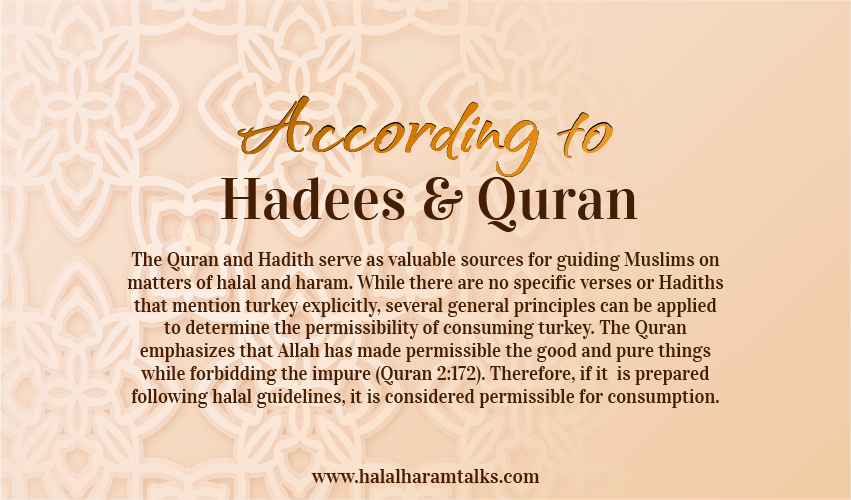 Quran Verse or Hadith Referring to the Halal or Haram Status of Turkey