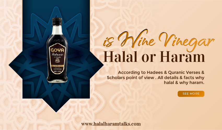 Is Wine Vinegar Halal